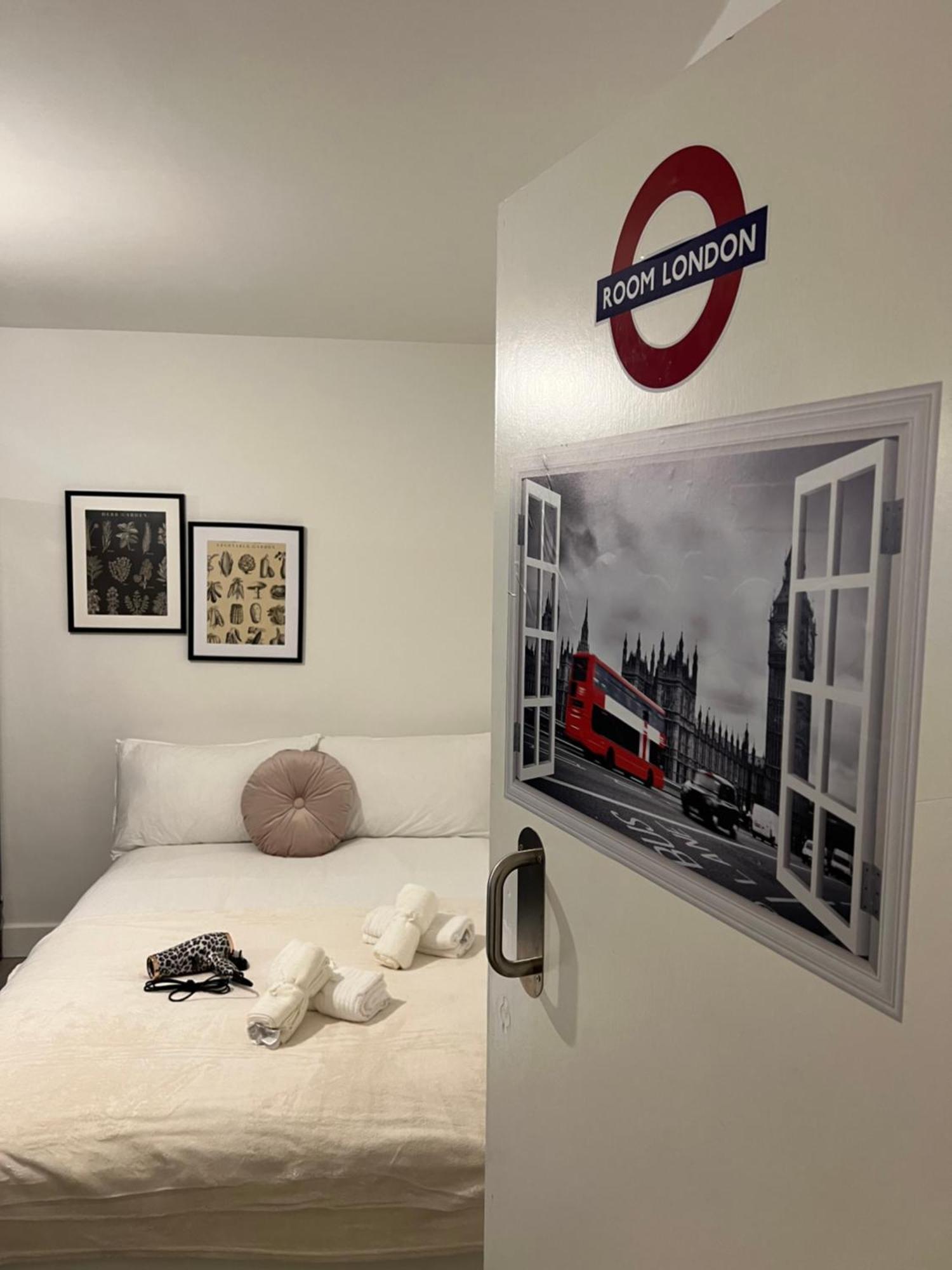 Lovely Double Rooms In Euston & Square In Central Londra Dış mekan fotoğraf